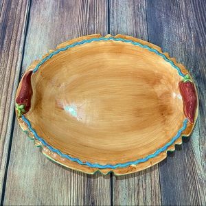 Lotus | Vintage 1999 Popart Chili Pepper Plate